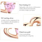 Silver Double Shape CZ  Romantic Pink Heart Stud Earrings - The Jewellery House