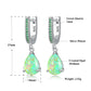 Water Drop Opal Cute Earrings Dangle - The Jewellery House