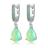 Water Drop Opal Cute Earrings Dangle - The Jewellery House