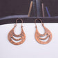 Bohemian Beaded Orange Earrings Tassel  - The Jewellery House