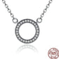  Romantic Sterling Silver Circle Pendant Necklaces - The Jewellery House