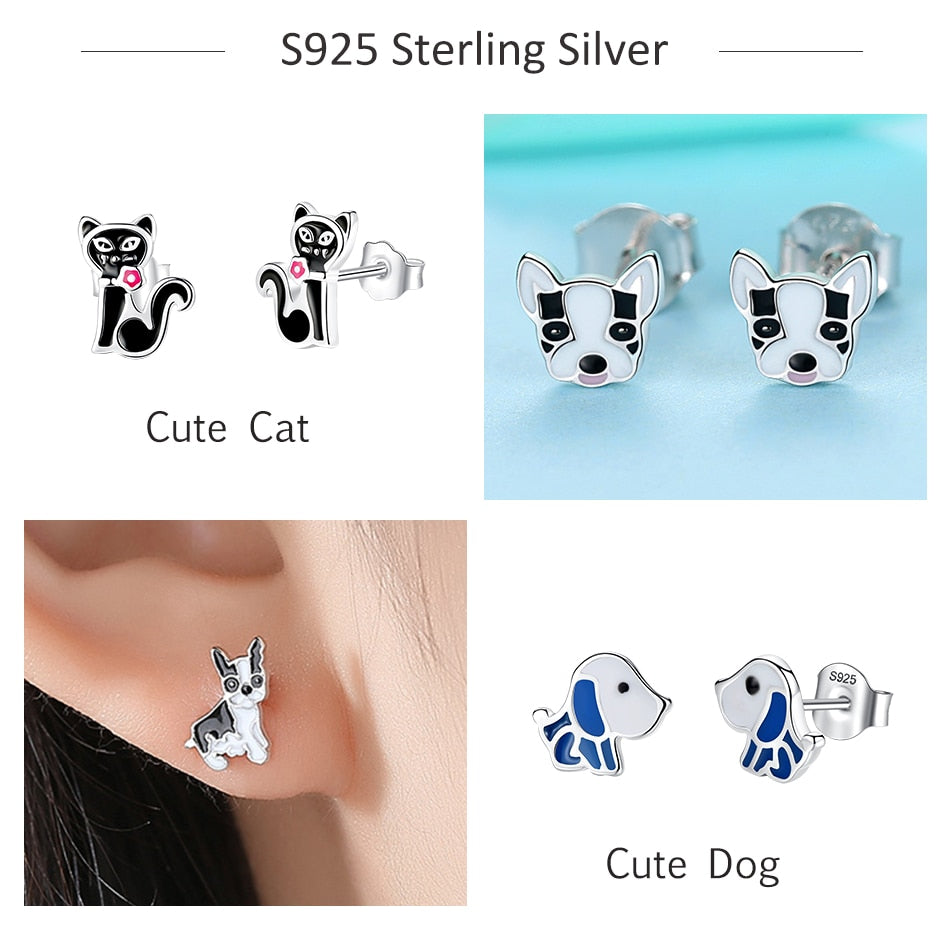 Children Jewelry Small Stud Earrings Sterling Silver - The Jewellery House