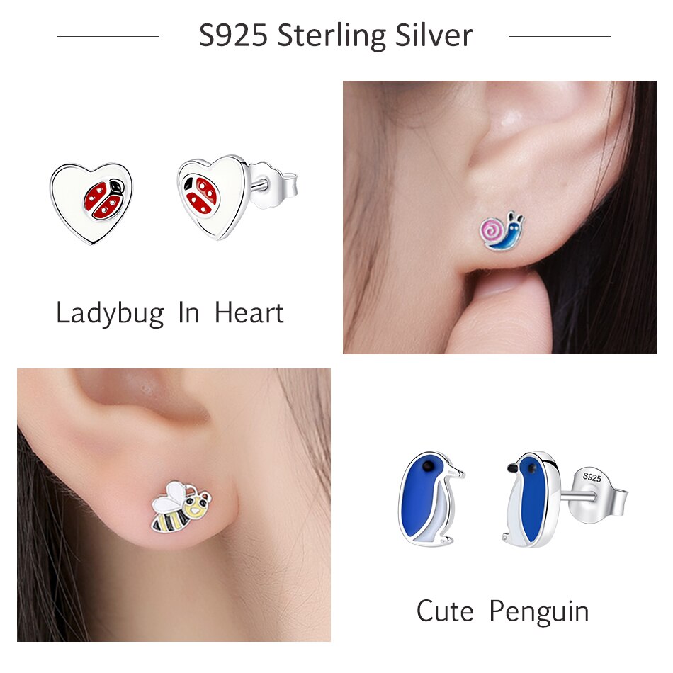 Children Jewelry Small Stud Earrings Sterling Silver - The Jewellery House