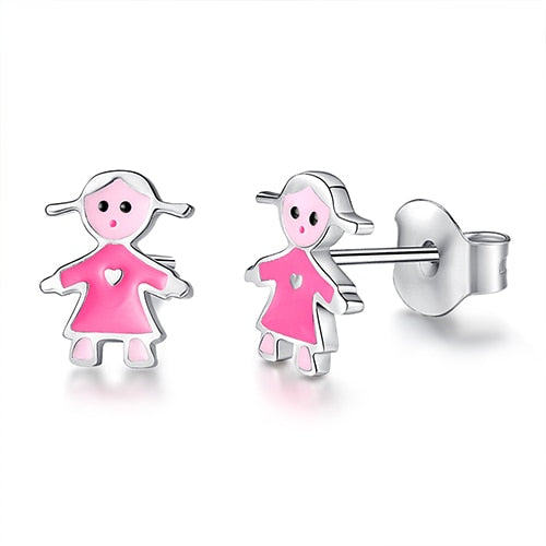 Children Jewelry Small Stud Earrings Sterling Silver - The Jewellery House