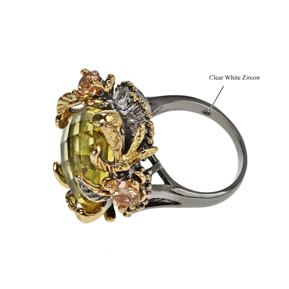 Zirconia Story Of Nature Beauty Ring - The Jewellery House