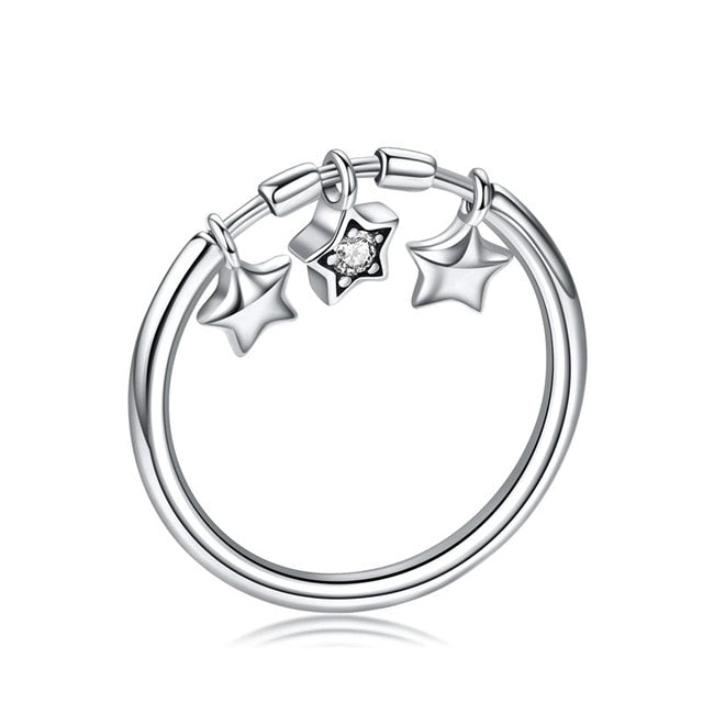 Silver Love Heart Ring - The Jewellery House