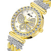 MISSFOX  Big Diamond 18K Gold Butterfly Women Watches - the jewellery house