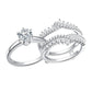 Sparkle Wedding Ring Sets - the jewellery house