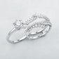 Sparkle Wedding Ring Sets - the jewellery house