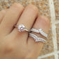 Sparkle Wedding Ring Sets - the jewellery house