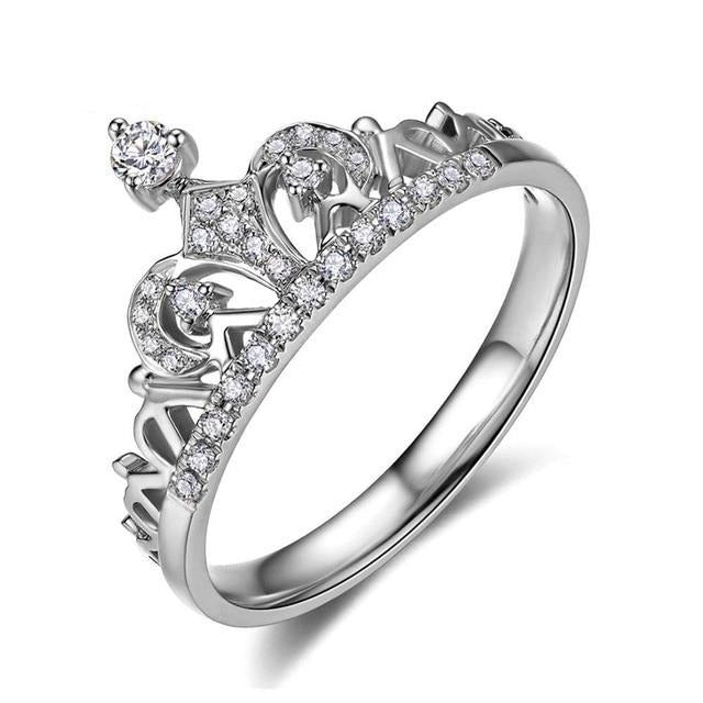 Zircon Rose Gold Fashion Luxury Wedding Rings - The Jewellery House