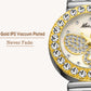 MISSFOX  Big Diamond 18K Gold Butterfly Women Watches - the jewellery house