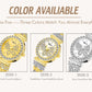 MISSFOX  Big Diamond 18K Gold Butterfly Women Watches - the jewellery house