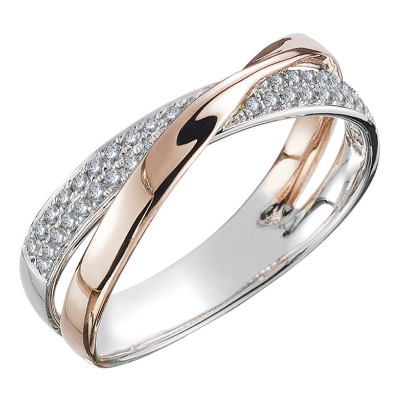 The X Wedding Cross Ring - the jewellery house