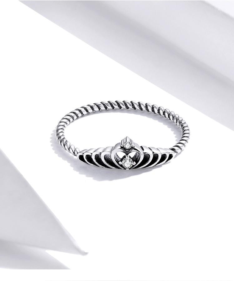 Crown Silver Princess Ring- the jewellery house