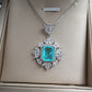 Silver  Wedding Tourmaline Necklace Pendant  - The Jewellery House