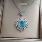 Silver  Wedding Tourmaline Necklace Pendant  - The Jewellery House