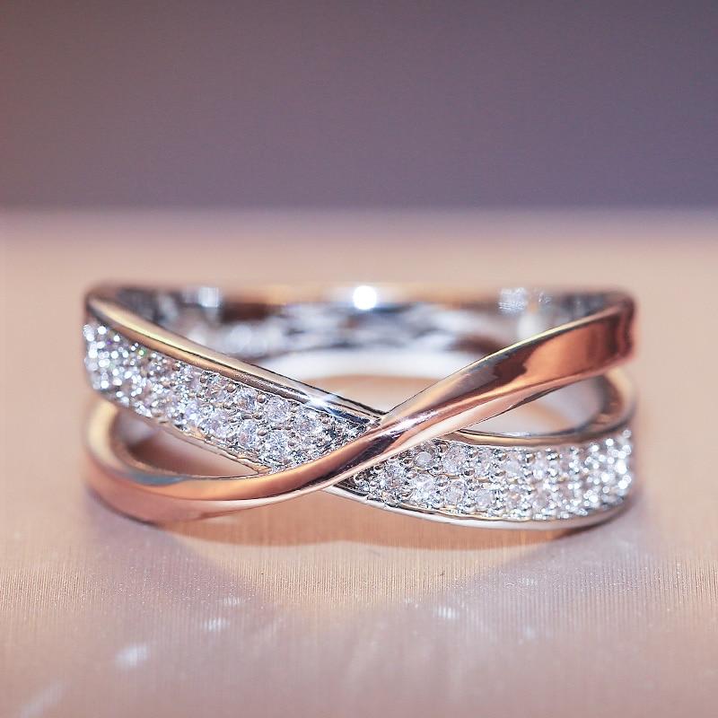 The X Wedding Cross Ring - the jewellery house