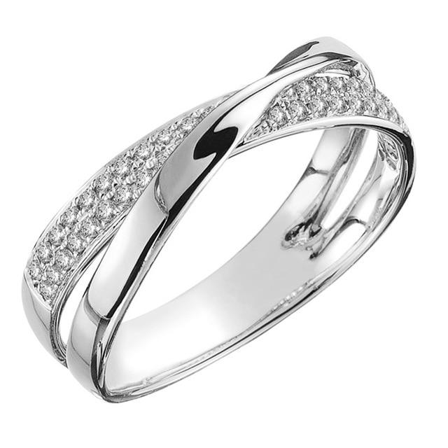 The X Wedding Cross Ring - the jewellery house