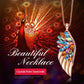 Phoenix Feather Swarovski Crystals Necklace - the jewellery house