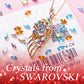 Phoenix Feather Swarovski Crystals Necklace - the jewellery house