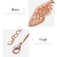 Phoenix Feather Swarovski Crystals Necklace - the jewellery house