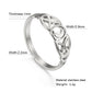 Heart  Plated Stainless Steel Love Ring - The Jewellery House