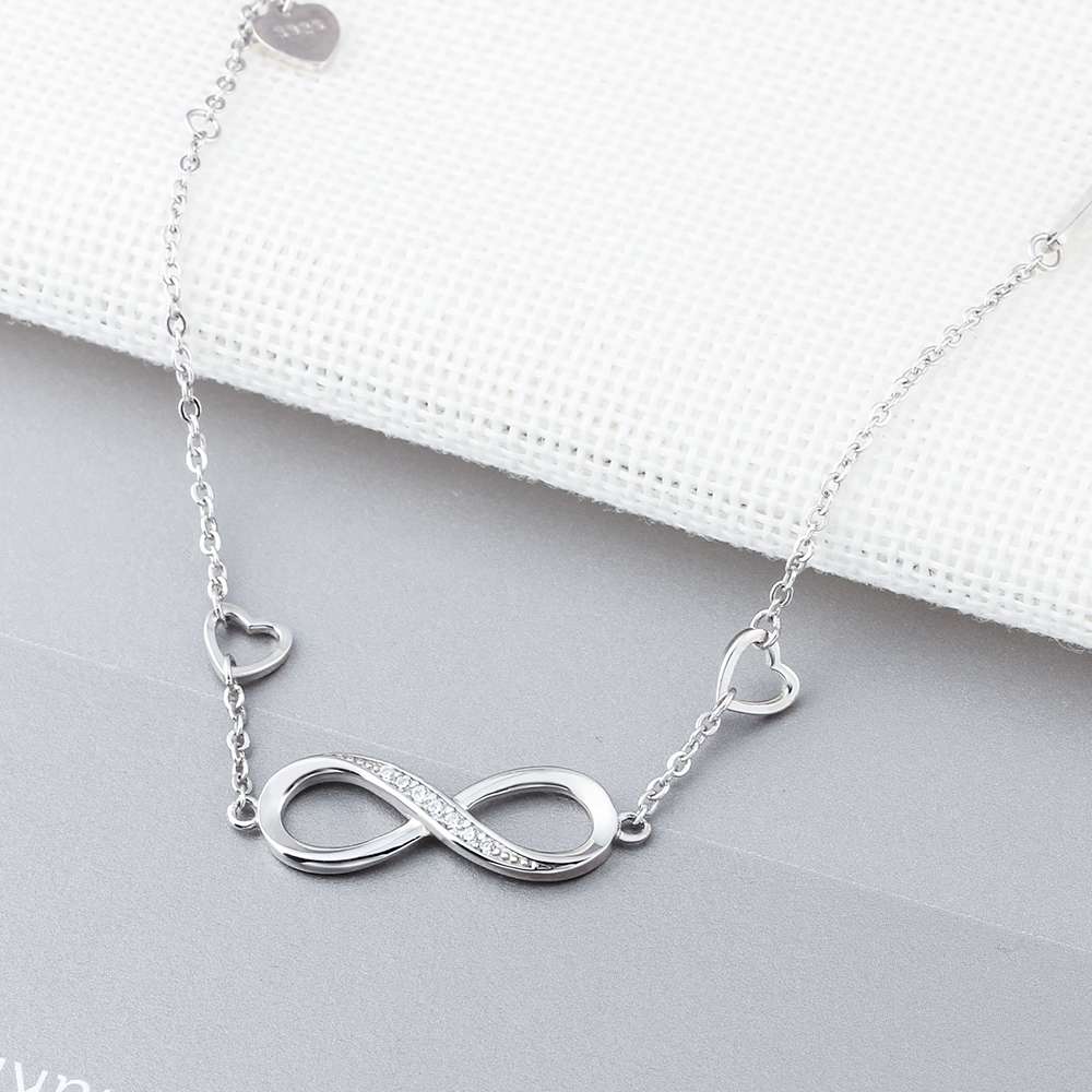 Infinity Fashion Silver Bracelets - the jewellery house