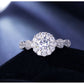 Cubic white zircon Wedding Rings - The Jewellery House