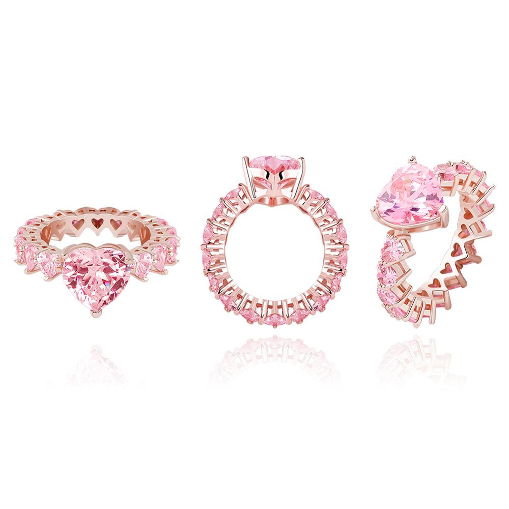 The Special Heart Cubic Zirconia Ring - the jewellery house