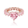 The Special Heart Cubic Zirconia Ring - the jewellery house