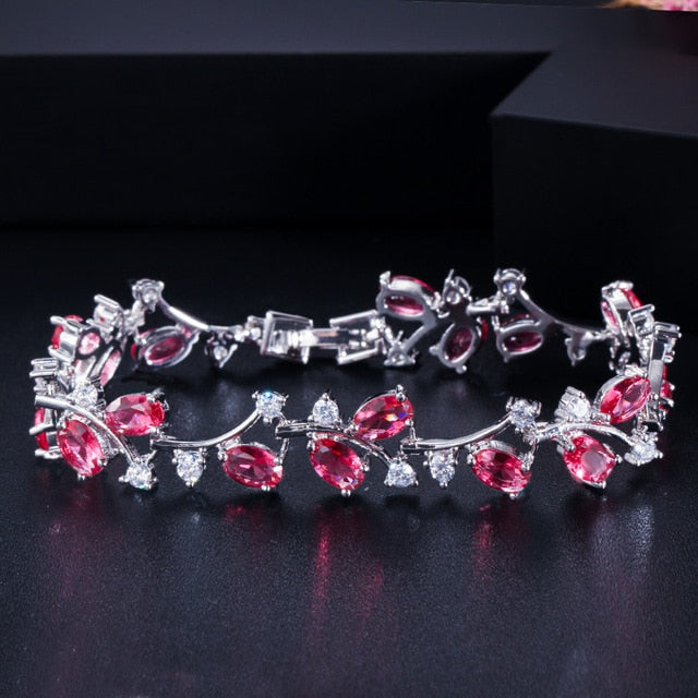 Royal  Crystal Tennis Bracelet - the jewellery house