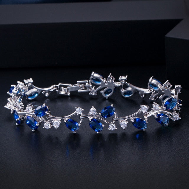 Royal  Crystal Tennis Bracelet - the jewellery house