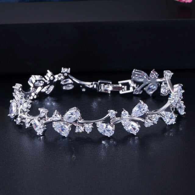 Royal  Crystal Tennis Bracelet - the jewellery house