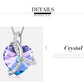 I Love Your Heart Swarovski Crystal Necklace - the jewellery house