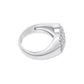 The Heart Of Silver Cubic Zirconia Ring - the jewellery house