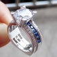 Blue River Ring Bridal Sets - the jewellery house