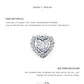 Silver Framed Heart Necklace - the jewellery house