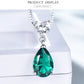 The Emerald Flame Necklace - the jewellery house