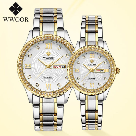 2020 Couple Watches Men and Women Luxury Fashion Pair Lovers - the jewellery house