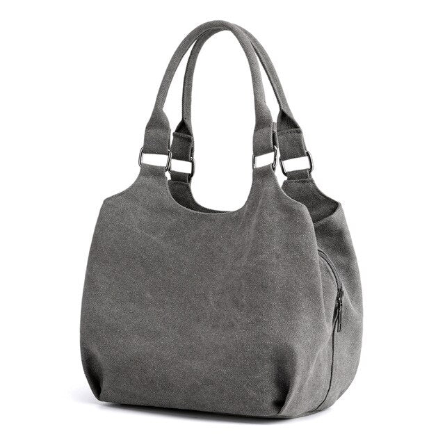 Canvas Shoulder Women Bag - the jewellery house