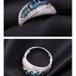 The Elegant Blue Mona Lisa Ring - the jewellery house