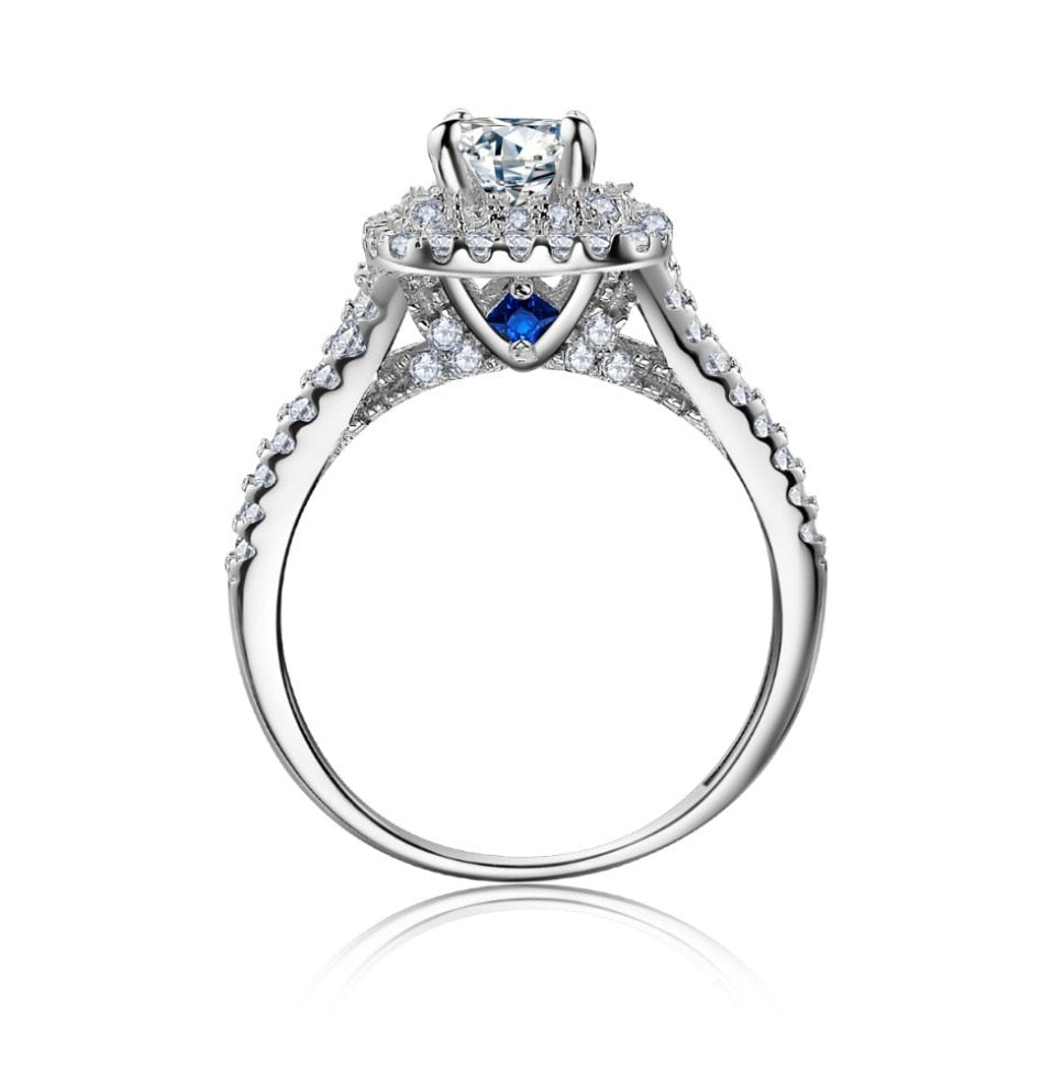 The Blue Side Victorian Wedding Ring Sets - the jewellery house