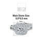 The Blue Side Victorian Wedding Ring Sets - the jewellery house