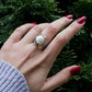 The Hot Wedding Pearl Ring - the jewellery house