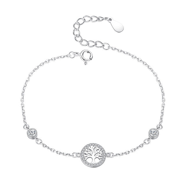 925 Sterling Silver Tree Bracelet - The Jewellery House