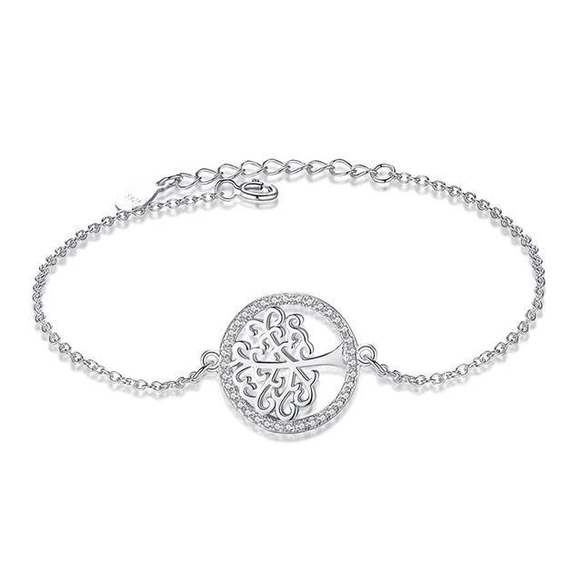 925 Sterling Silver Tree Bracelet - The Jewellery House