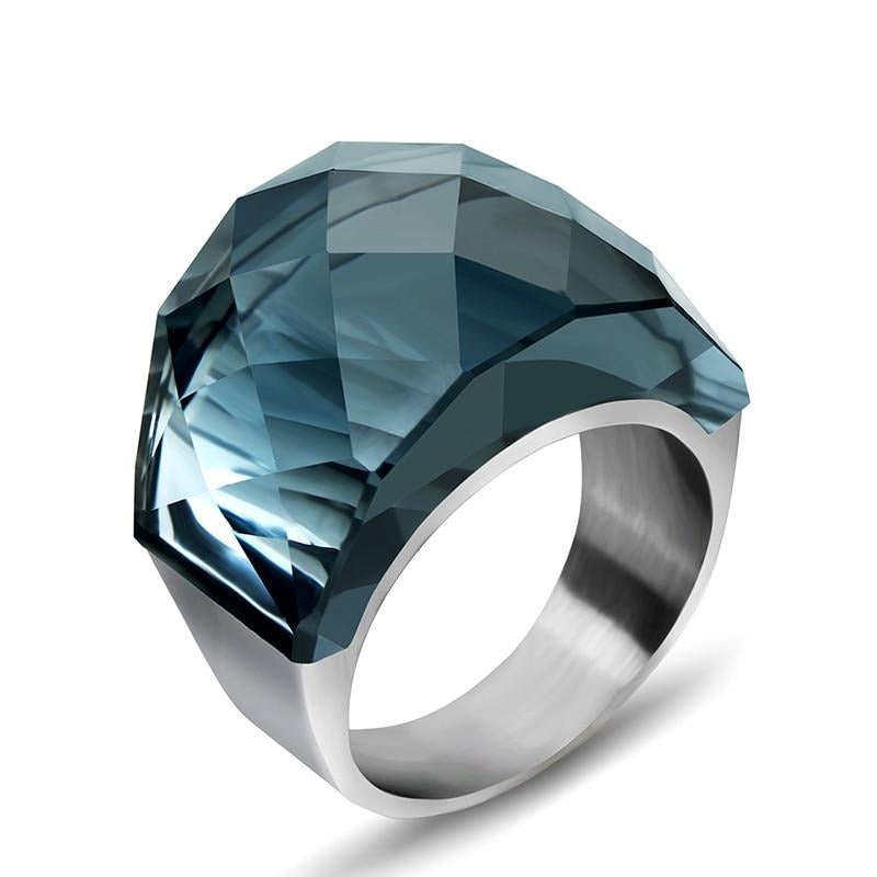 Luxury Fashion Crystal Jewelry Ring - The Jewellery House